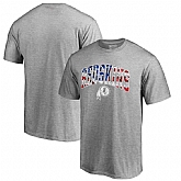Washington Redskins Pro Line by Fanatics Branded Banner Wave T-Shirt Heathered Gray,baseball caps,new era cap wholesale,wholesale hats